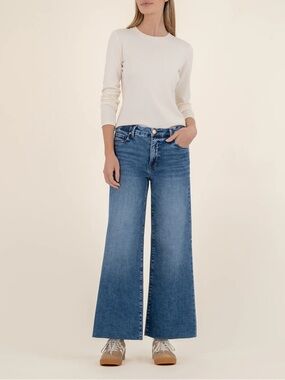 Meg High Rise Wide Leg Jeans